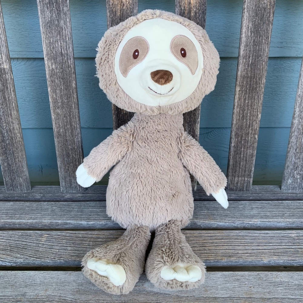 Baby GUND Baby Toothpick Sloth 3-Toed Plush Taupe Stuffed Animal 6052125 16 inch